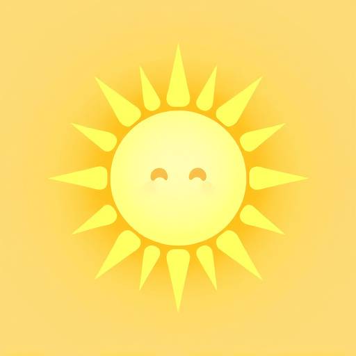 Ícone do sol para tema claro