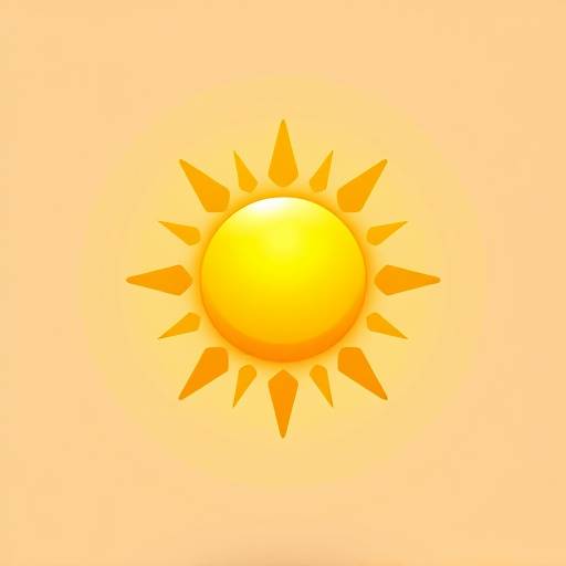 Ícone do sol para tema claro