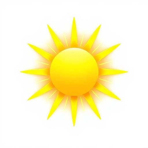 Ícone do sol para tema claro